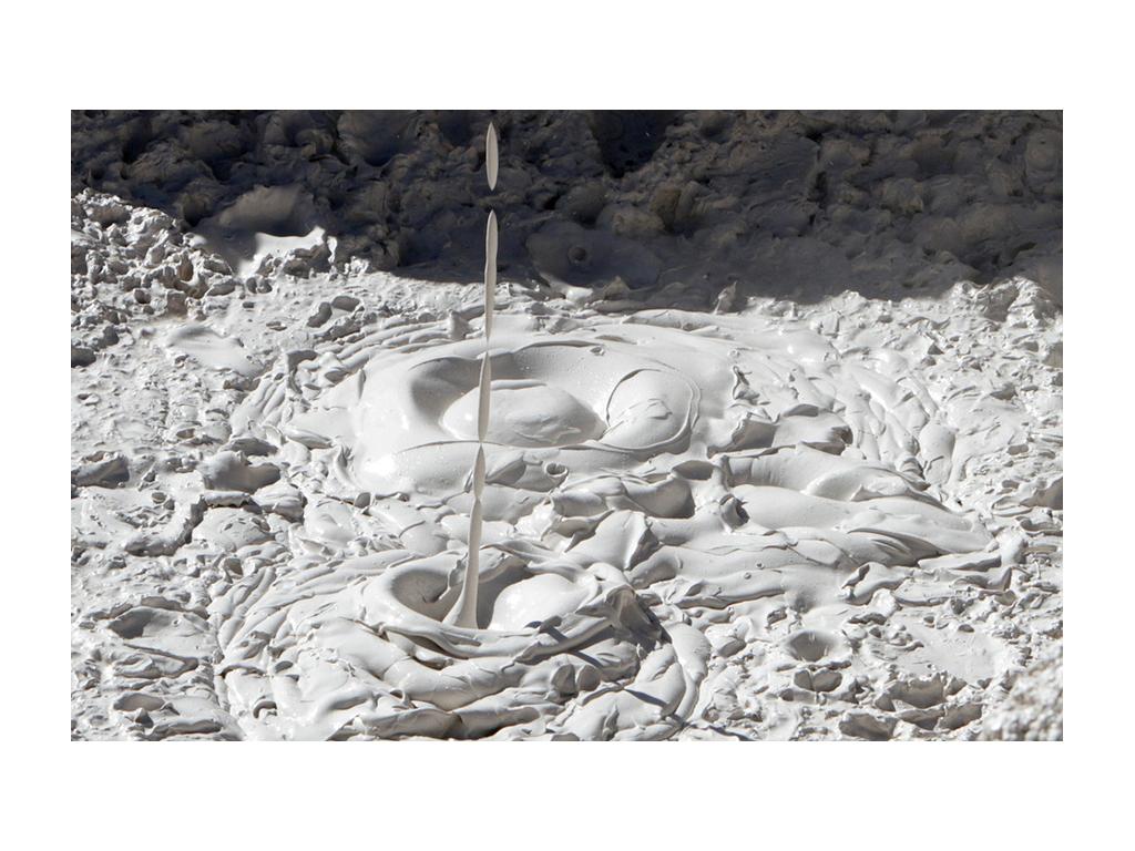 A mudpot in Yellowstone National Park