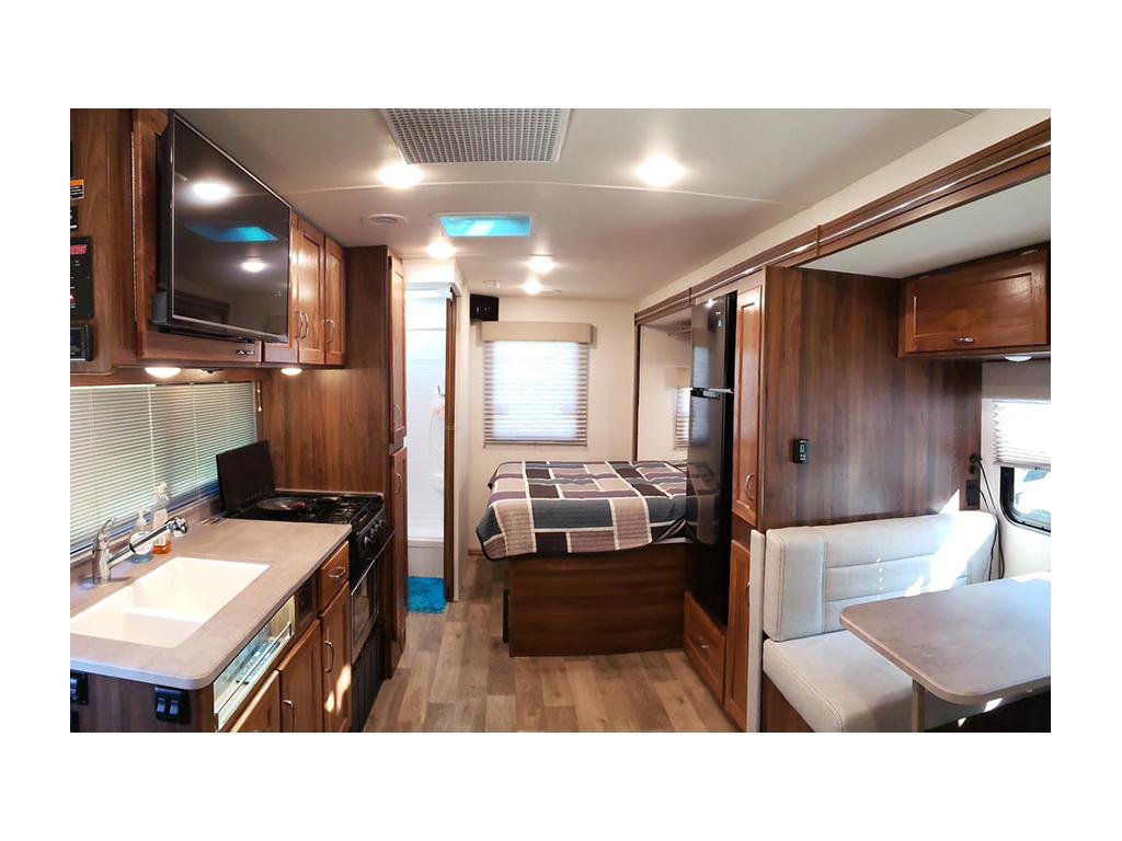 Interior shot of Vita from front to back