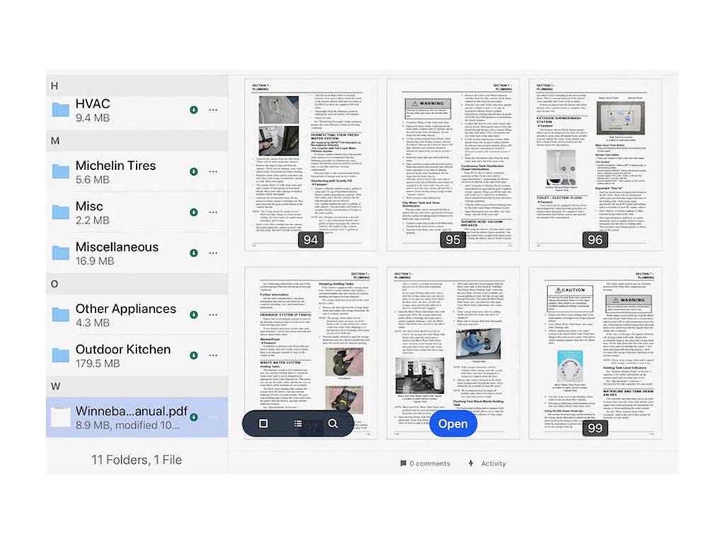 PDF documents of Horizon manual