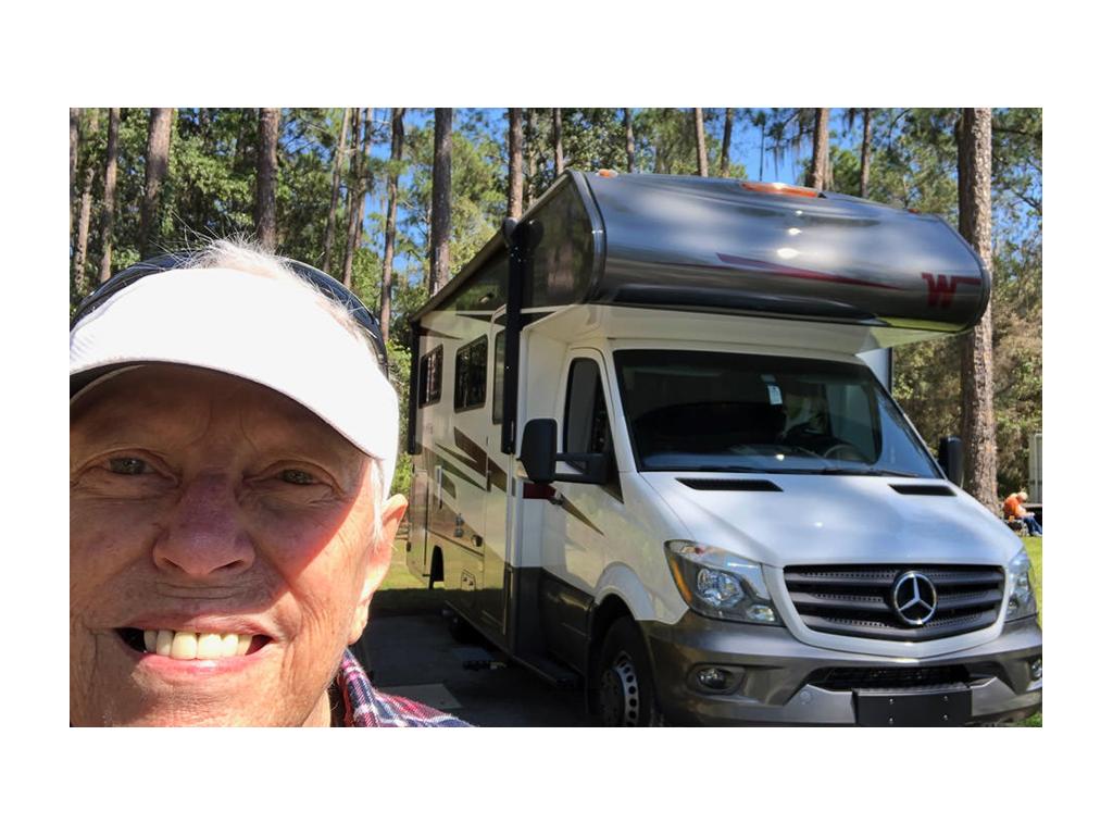 Susan Watters taking selfie with Vita