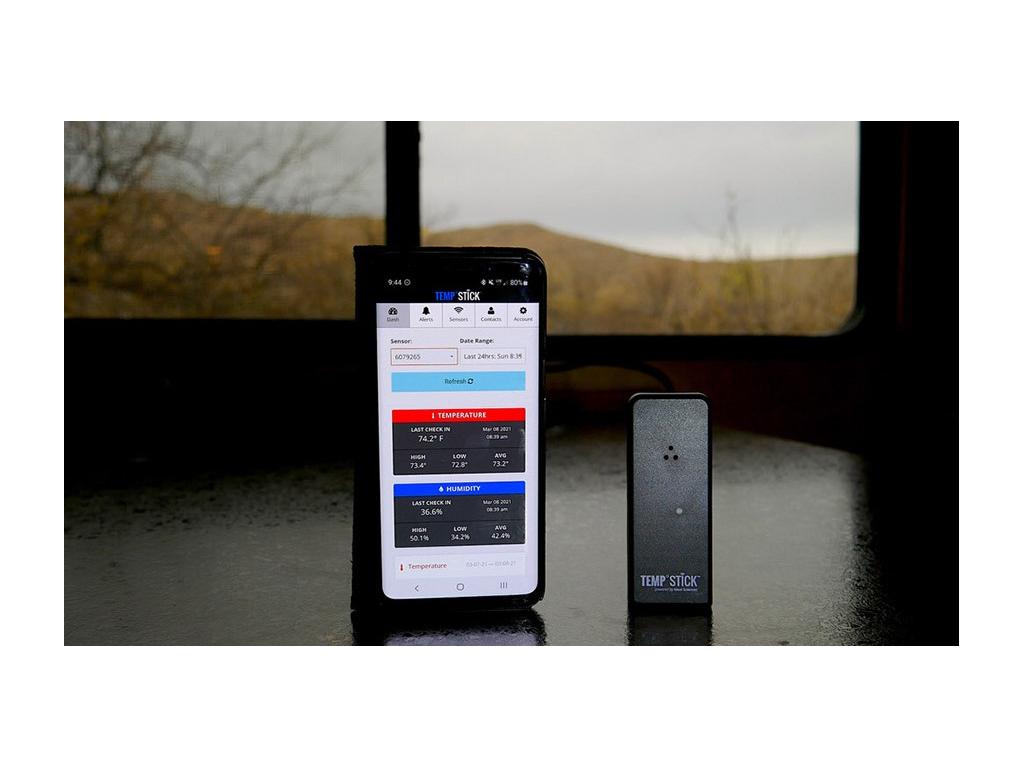 TempStick and TempStick app to moniter humidity in RV