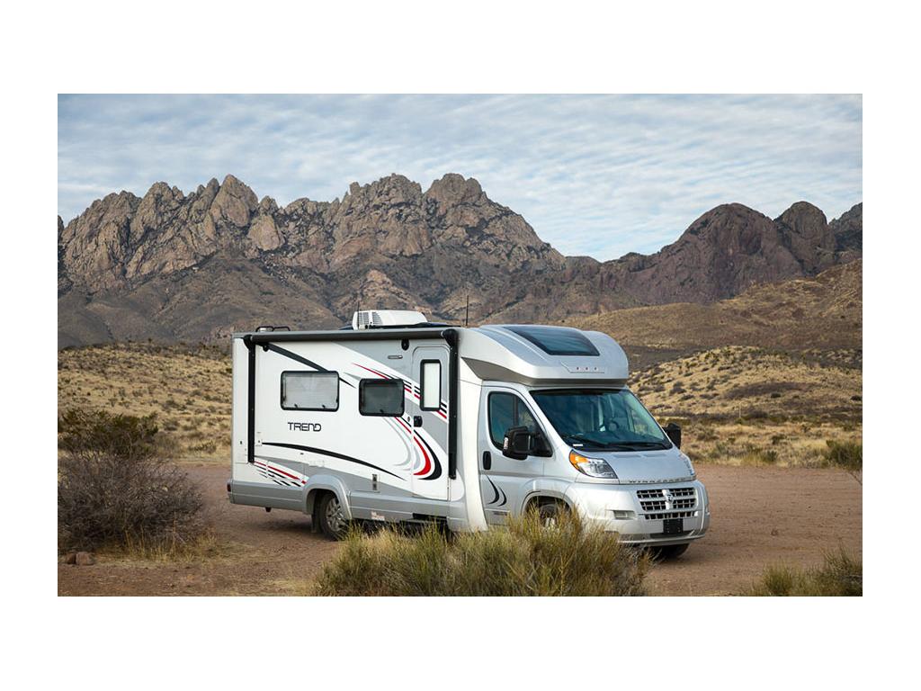 Trend with Organ Mountain in background