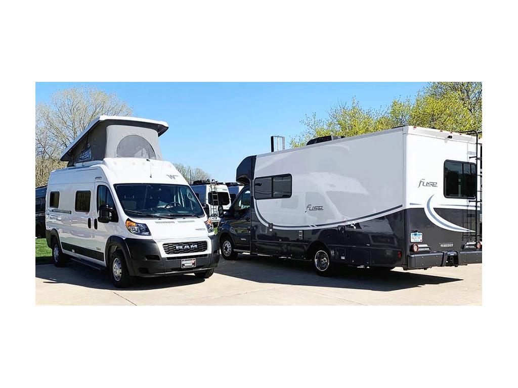 Solis and Fuse parked next to each other for comparison