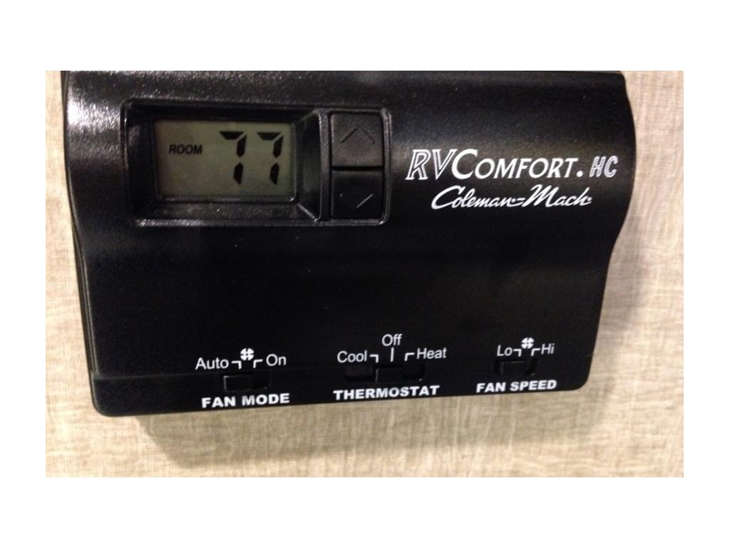Thermostat in Winnebago Brave.