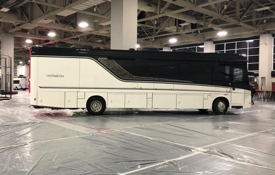 Horizon on inside Salt Palace Convention Center for RVX Show