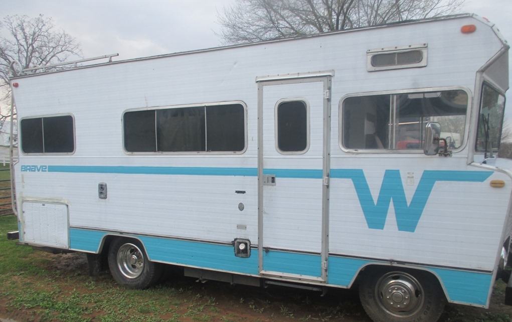 Blue Winnebago Brave