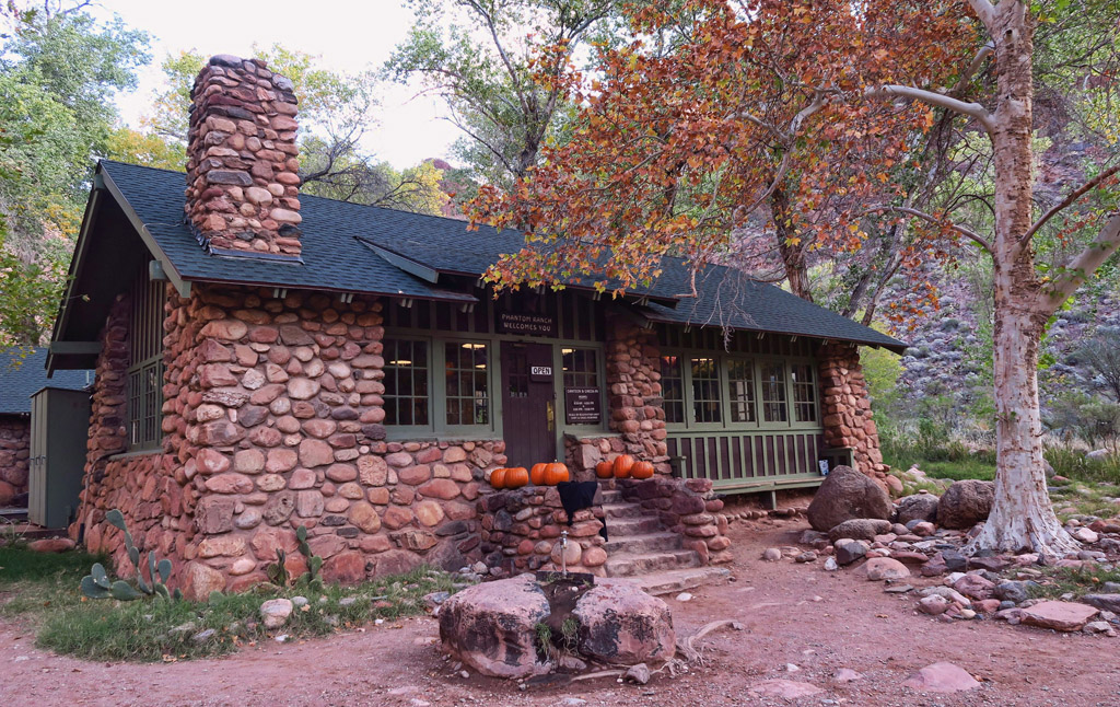 Stone building at Phantom Ranch.