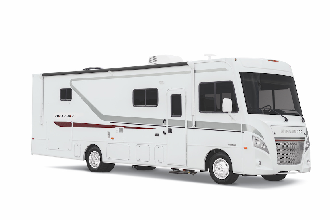 Exterior of Winnebago Intent.