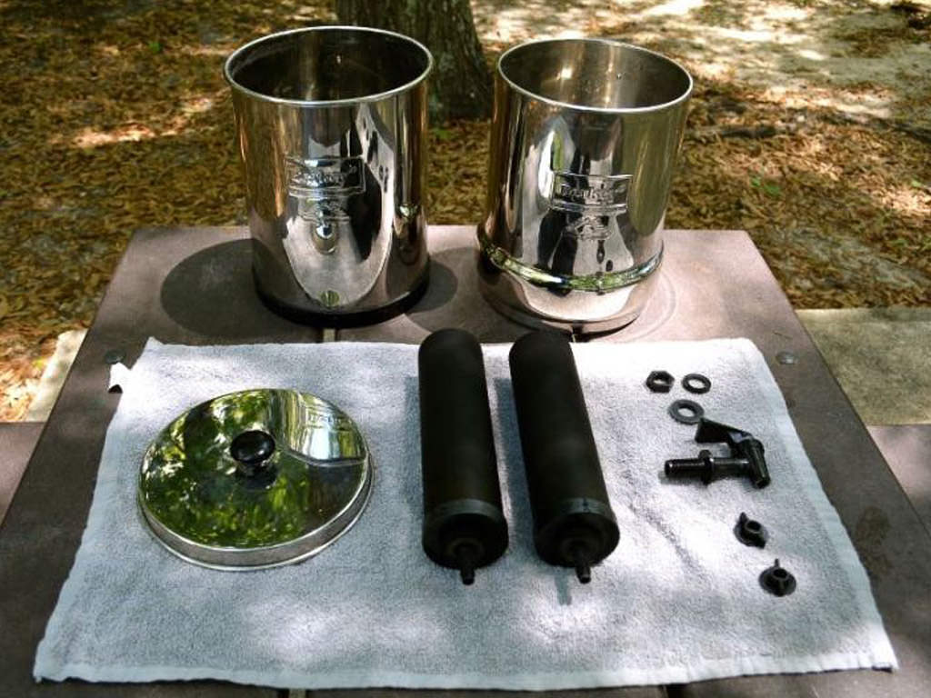 Berkey water filter components