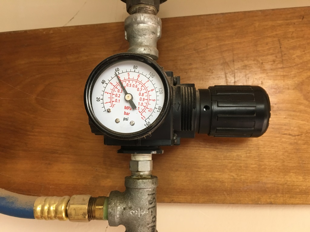 Pressure regulator.
