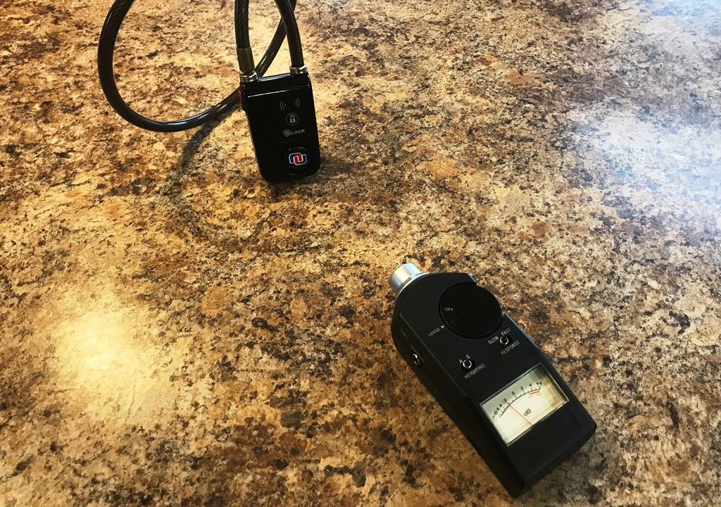 Detail view NuLock lock and accessories