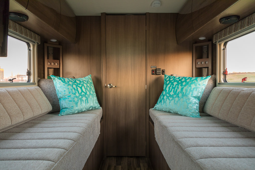 Winnebago Trend twin daybeds.