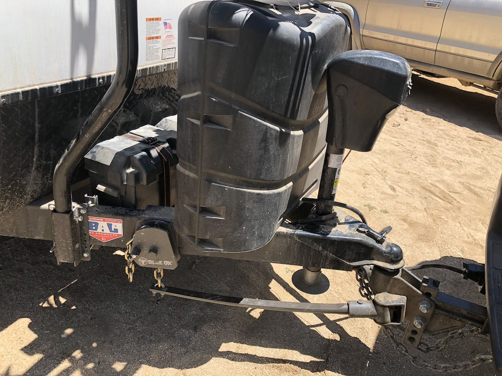 winnebago travel trailer tow setup