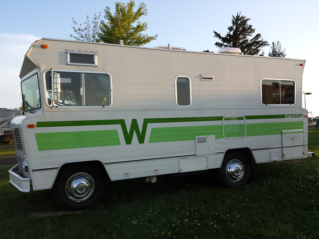Exterior of Winnebago Indian