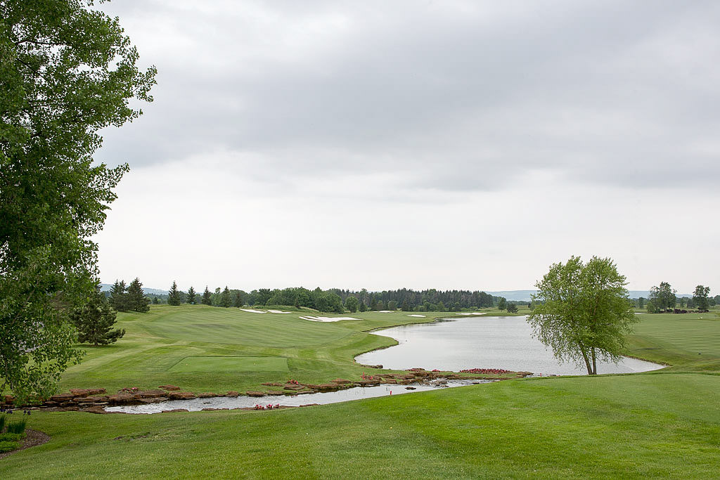 Lush green Atunyote golf course