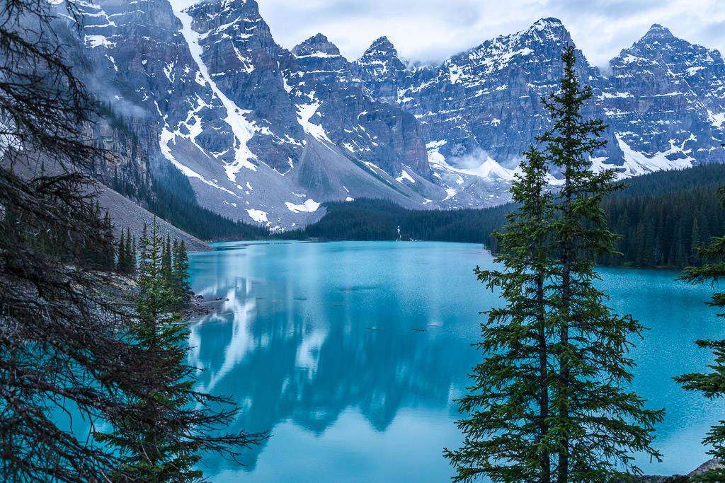 Morraine Lake in Banff National Park