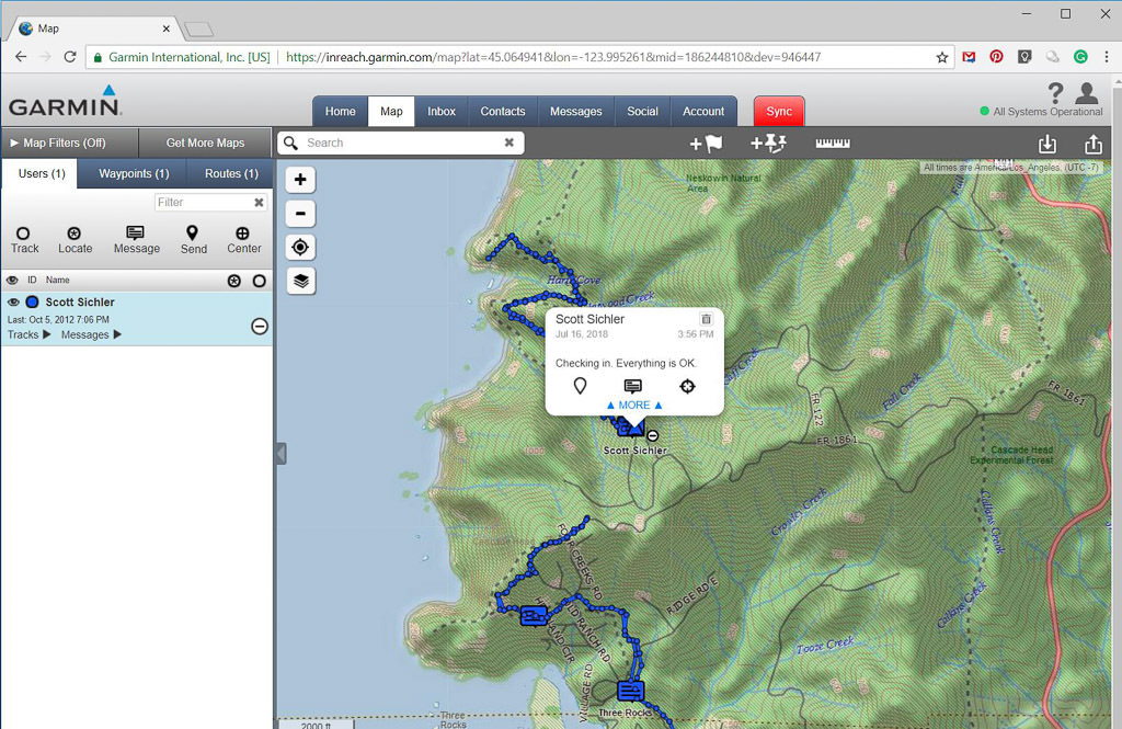 gogear garmin inreach explorer