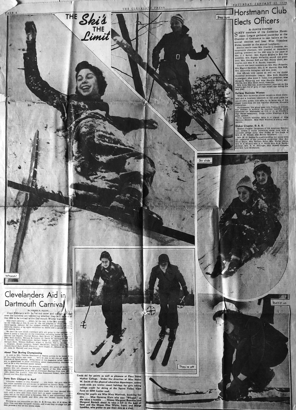 Photo of old newspaper